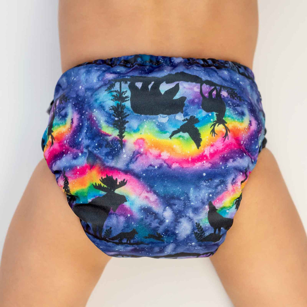 Designer Bums All-in-Two (Ai2) Cloth Nappy - Aurora Nights|Summer Sweets Baby