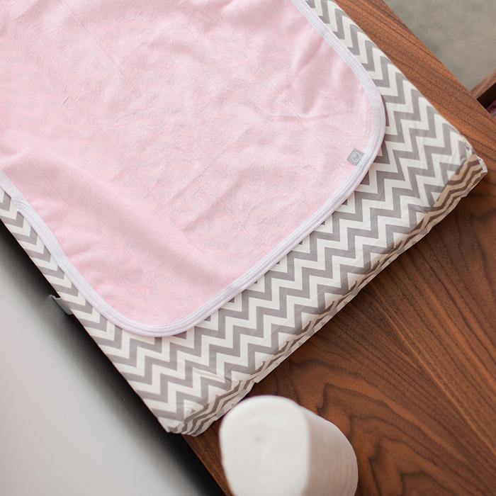 La Petite Ourse Waterproof Soft Changing Mat - Peach or Black|Summer Sweets Baby