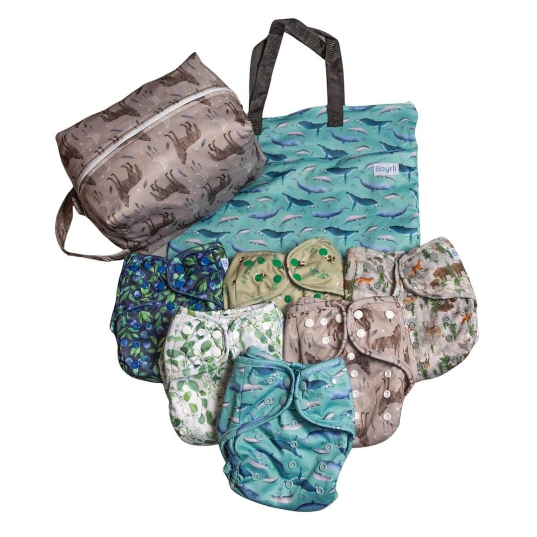 Bayrli - Deluxe All-in-One Cloth Nappy Kit