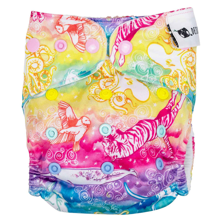Designer Bums All-in-Two (Ai2) Cloth Nappy - Dreams|Summer Sweets Baby