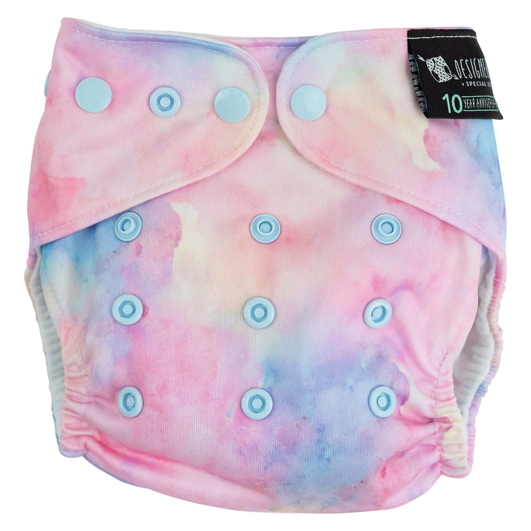 Designer Bums All-in-Two (Ai2) Cloth Nappy - Fairyfloss|Summer Sweets Baby