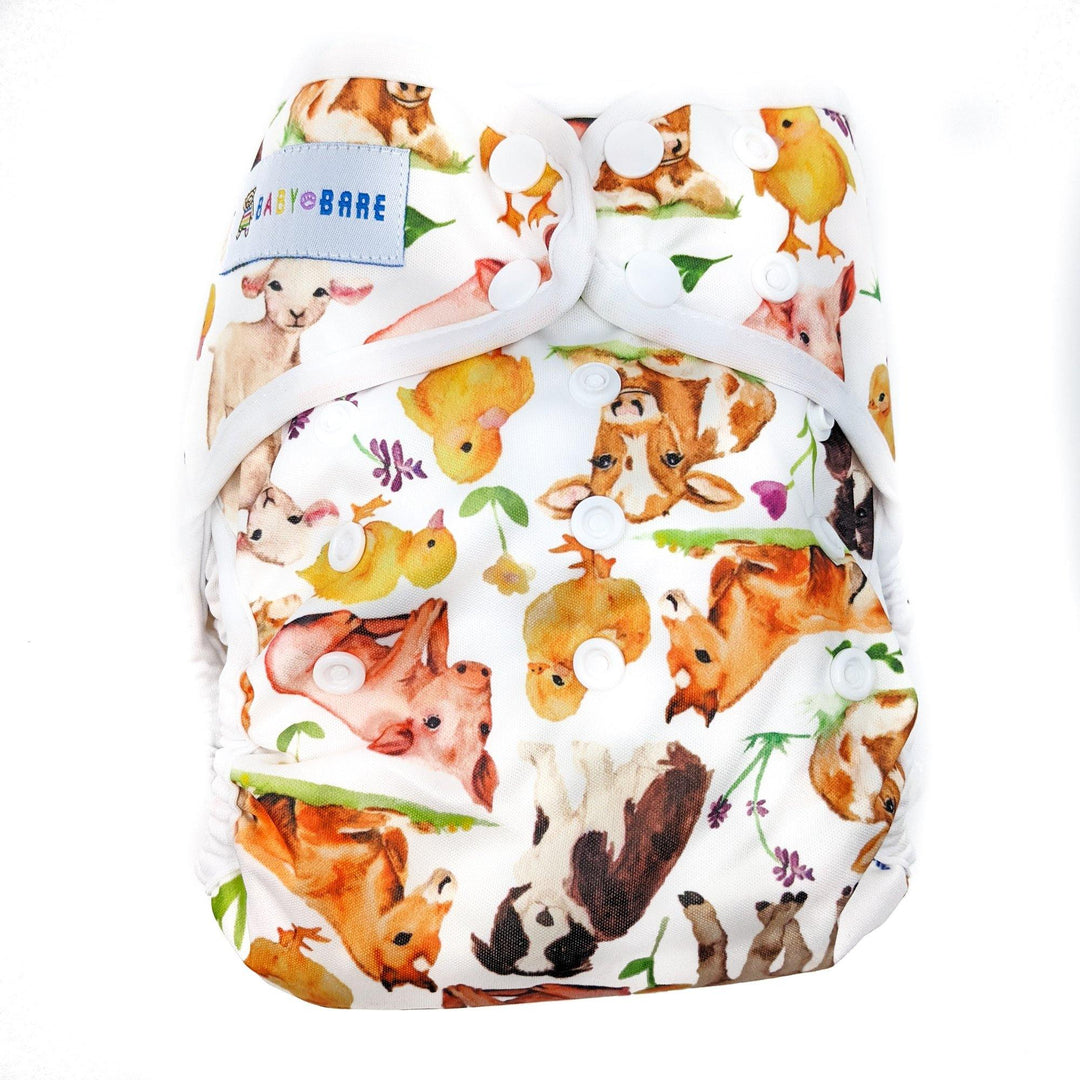 Baby Bare Honey Wrap Nappy Covers - Multiple Patterns|Summer Sweets Baby