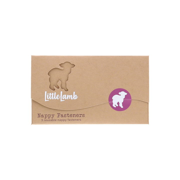 Little Lamb Nappy Fasteners - 3 Pack