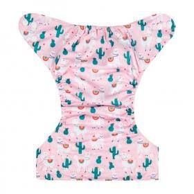 Alva Baby Pink Llama Pocket Nappy|Summer Sweets Baby