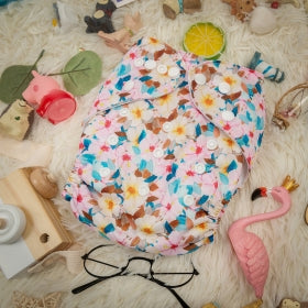 Alva Baby Colourful Posies Pocket Nappy|Summer Sweets Baby