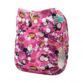 Alva Baby Pink Passionfruit Pocket Nappy|Summer Sweets Baby