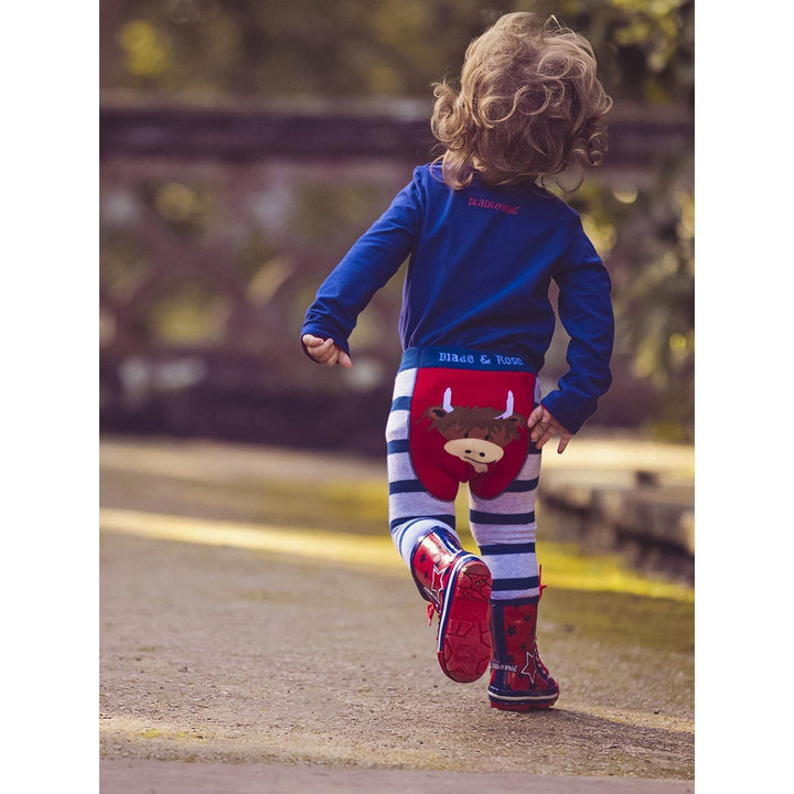 Blade & Rose - Highland Cow Leggings|Summer Sweets Baby