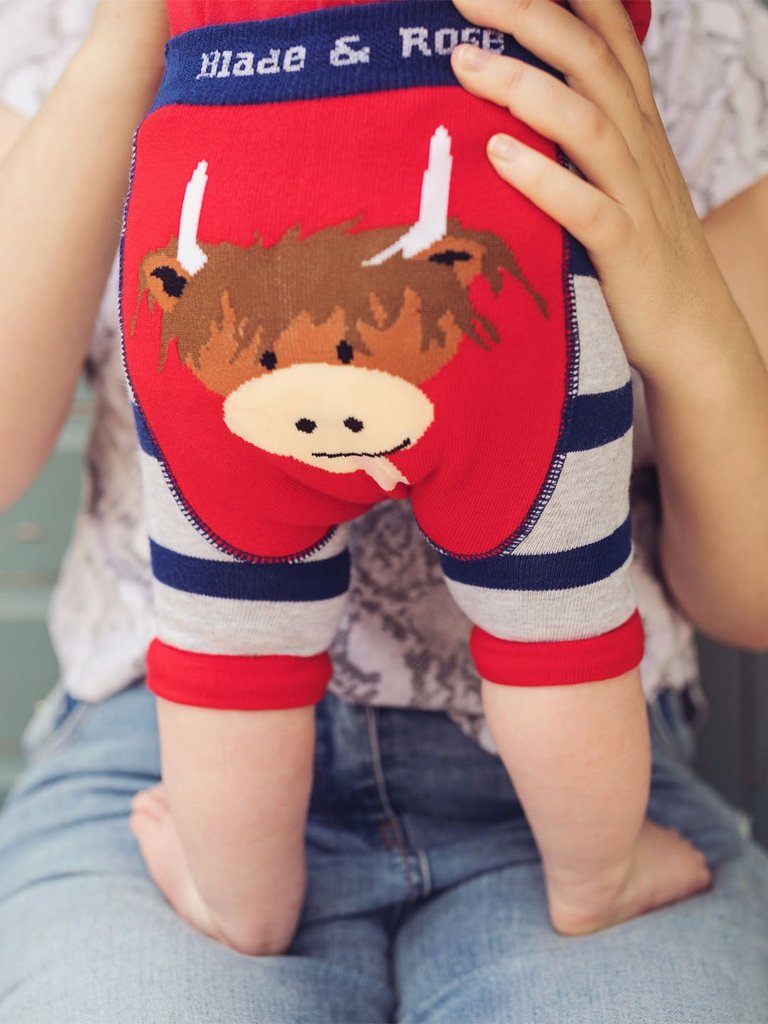 Blade & Rose - Highland Cow Shorts|Summer Sweets Baby