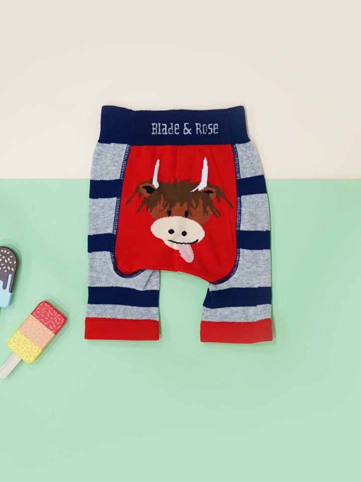 Blade & Rose - Highland Cow Shorts|Summer Sweets Baby