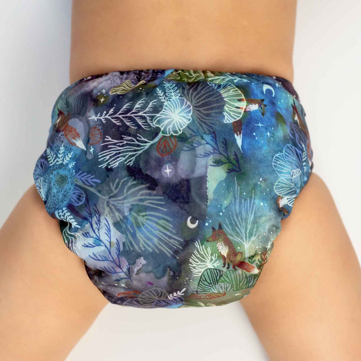 Designer Bums All-in-Two (Ai2) Cloth Nappy - Kitsune Nights|Summer Sweets Baby