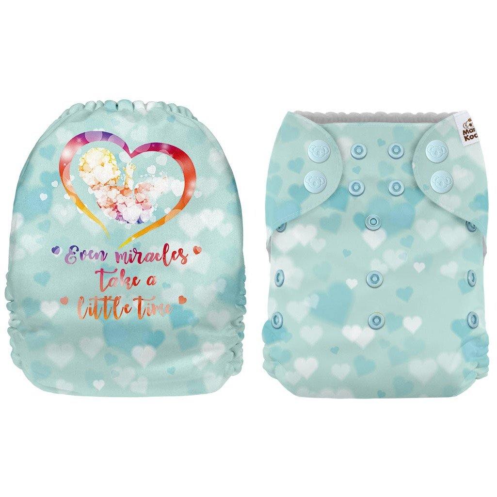Mama Koala Even Miracles Take a Little Time Pocket Nappy|Summer Sweets Baby