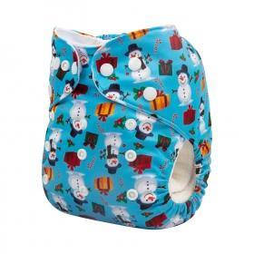 Alva Baby Snowman & Gifts Pocket Nappy|Summer Sweets Baby