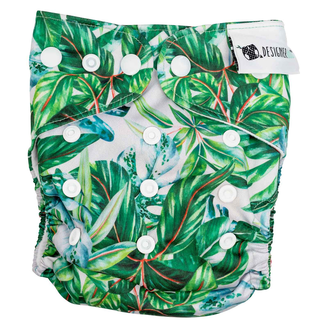 Designer Bums All-in-Two (Ai2) Cloth Nappy - Rainforest Walk|Summer Sweets Baby