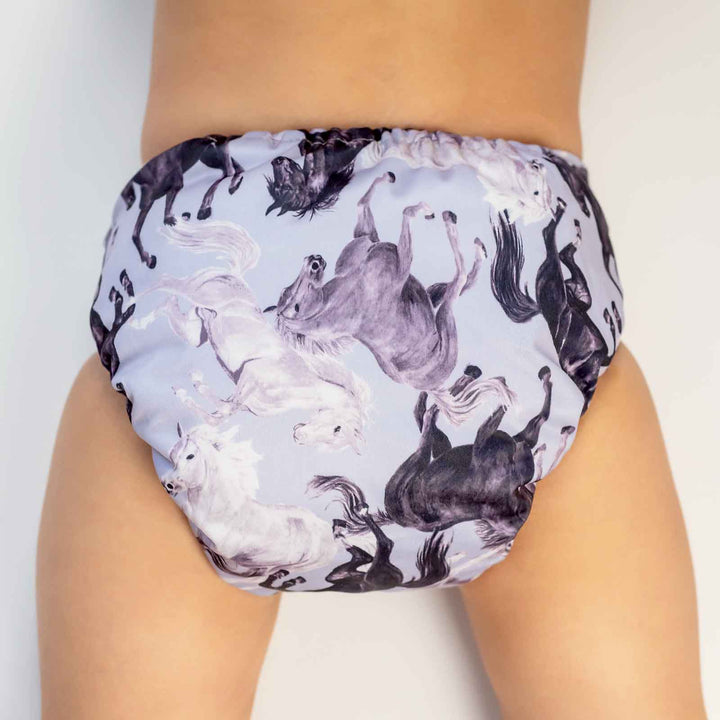 Designer Bums All-in-Two (Ai2) Cloth Nappy - Show Pony|Summer Sweets Baby
