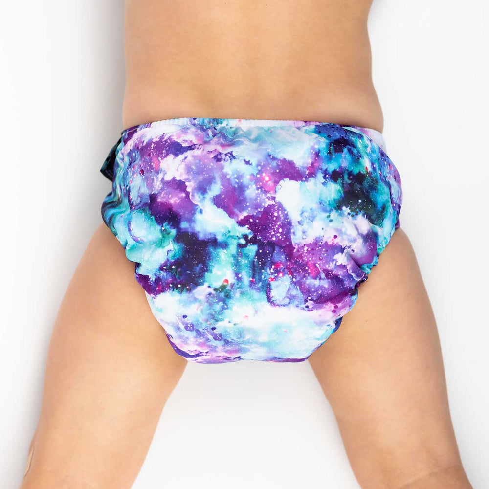 Designer Bums All-in-Two (Ai2) Cloth Nappy - Silver Lining|Summer Sweets Baby