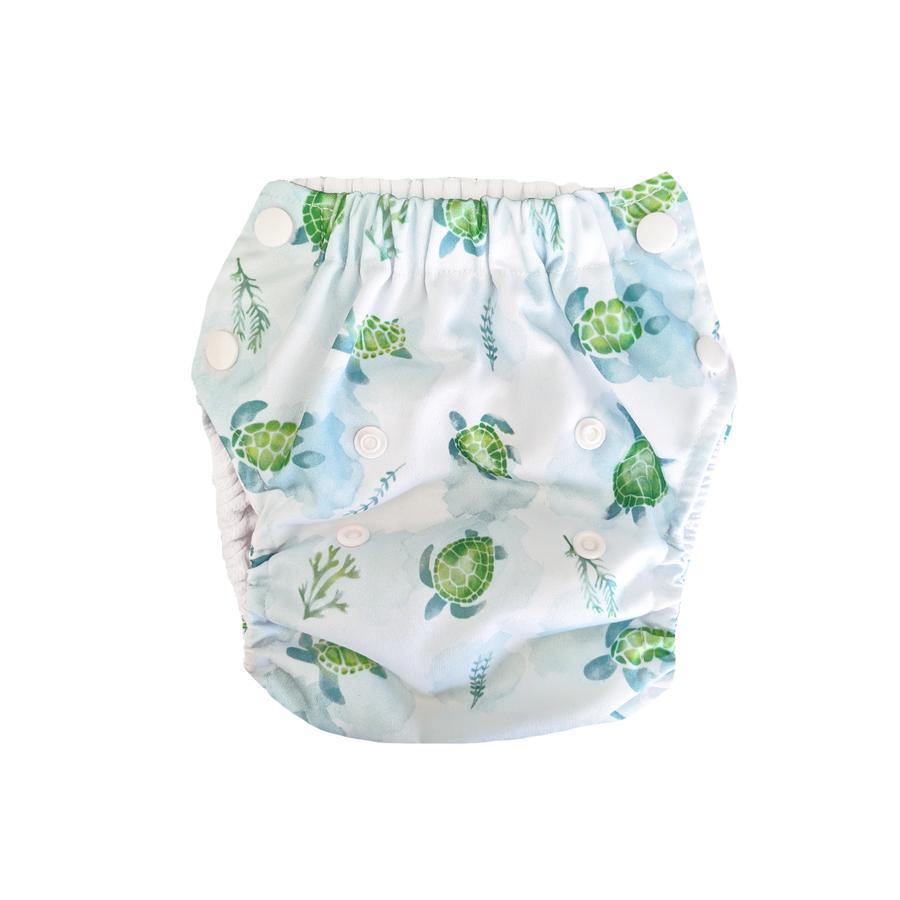 La Petite Ourse Swim Nappy/Training Pants - Turtles|Summer Sweets Baby