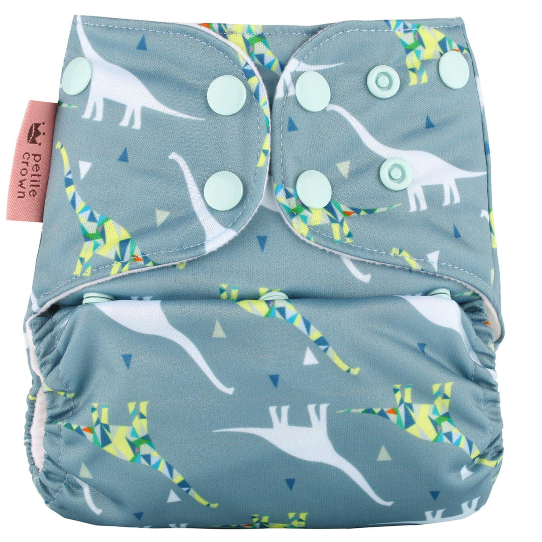 Petite Crown AWJ Pocket/Swim Plus XL Nappy - Multiple Patterns|Summer Sweets Baby