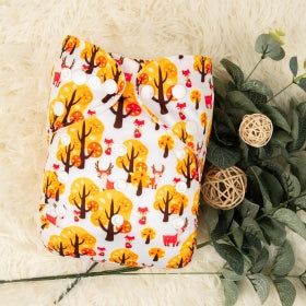 Alva Baby Autumn Forest Pocket Nappy|Summer Sweets Baby